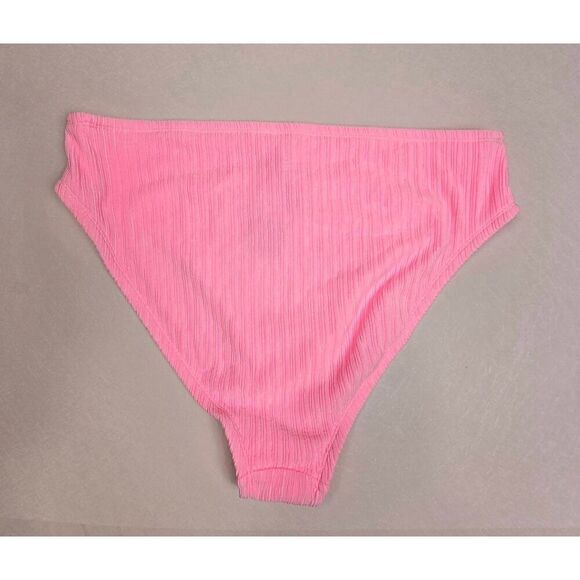 Wild Fable Pink Mid Rise Bikini Bottom Size X - Picture 2 of 4